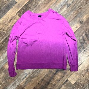 Splendid Fuchsia Crew Neck Tee
